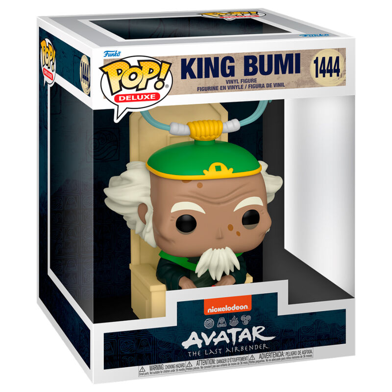 Imagen de Figura Pop Deluxe Avatar The Last Airbender King Bumi parte de nuestra colección en Espadas y más, sitio oficial.