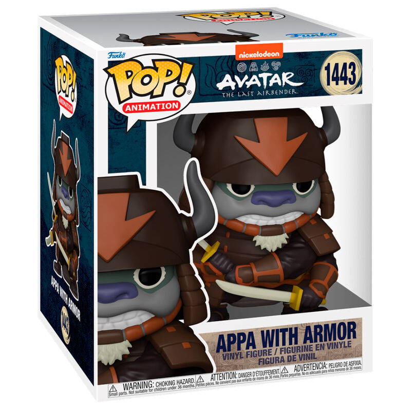 Imagen 1 - Figura Pop Super Avatar The Last Airbender Appa With Armor