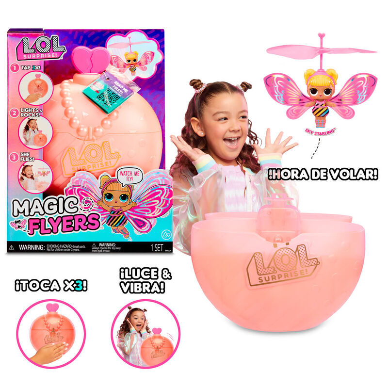 Imagen de Muñeca Voladora Flutter Star L.o.l. Surprise parte de nuestra colección en Espadas y más, sitio oficial.
