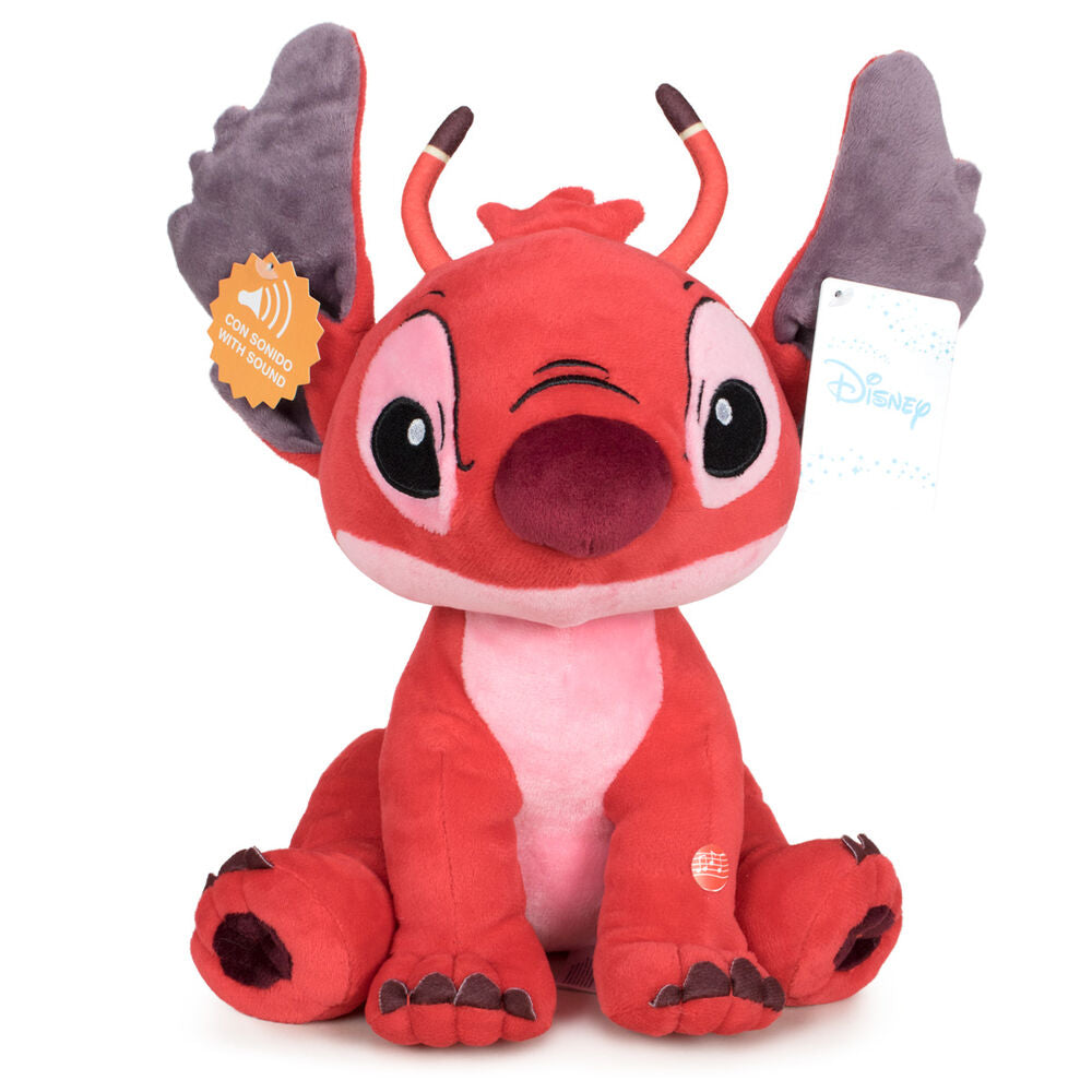 Imagen 1 - Peluche Leroy Stitch Disney Soft 40Cm Sonido