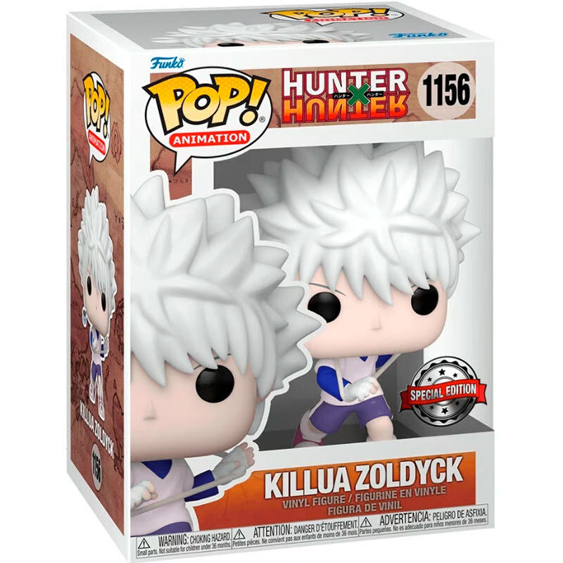 Imagen 2 - Figura Pop Hunter X Hunter Killua Zoldyck Exclusive