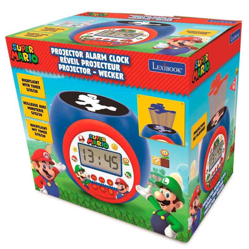 Imagen 1 - Reloj Despertador Super Mario Bros