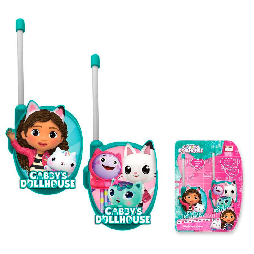 Imagen 1 - Walkie Talkie 3D La Casa De Muñecas De Gabby