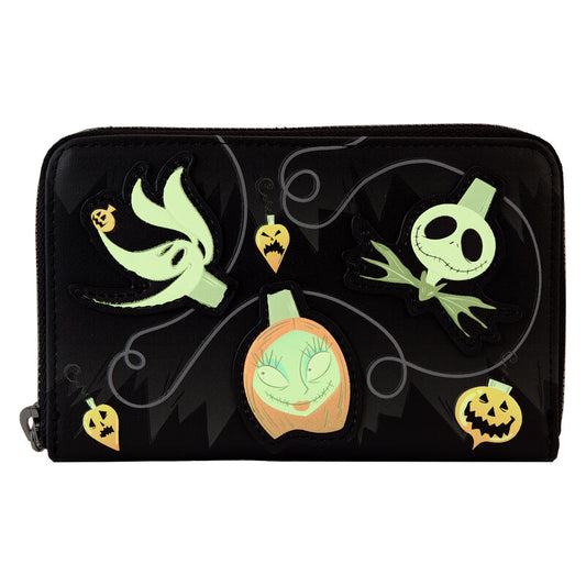 Imagen 2 - Cartera Arbol Luces Pesadilla Antes De Navidad Disney Loungefly