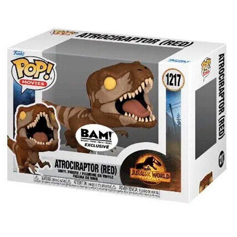 Imagen 1 - Figura Pop Jurassic World Atrociraptor Red Exclusive