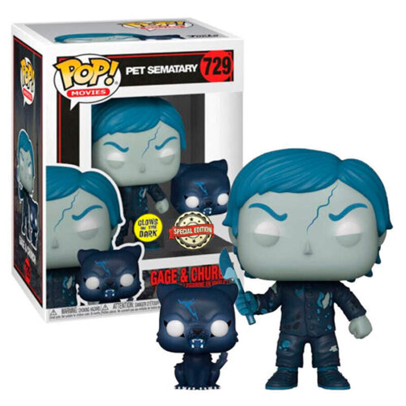 Imagen de Figura Pop Pet Sematary Gage & Church Exclusive parte de nuestra colección en Espadas y más, sitio oficial.