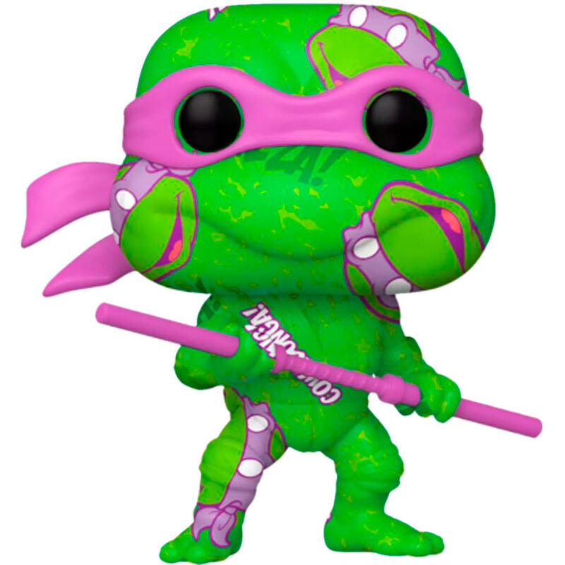 Imagen de Figura Pop Tortugas Ninja Donatello Artist + Case Exclusive parte de nuestra colección en Espadas y más, sitio oficial.