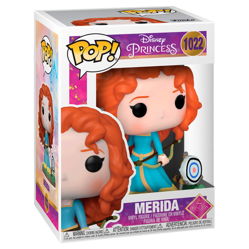 Imagen de Figura Pop Disney Princesas Merida parte de nuestra colección en Espadas y más, sitio oficial.