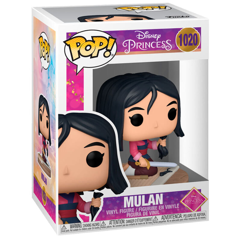 Imagen 1 - Figura Pop Disney Princesas Mulan