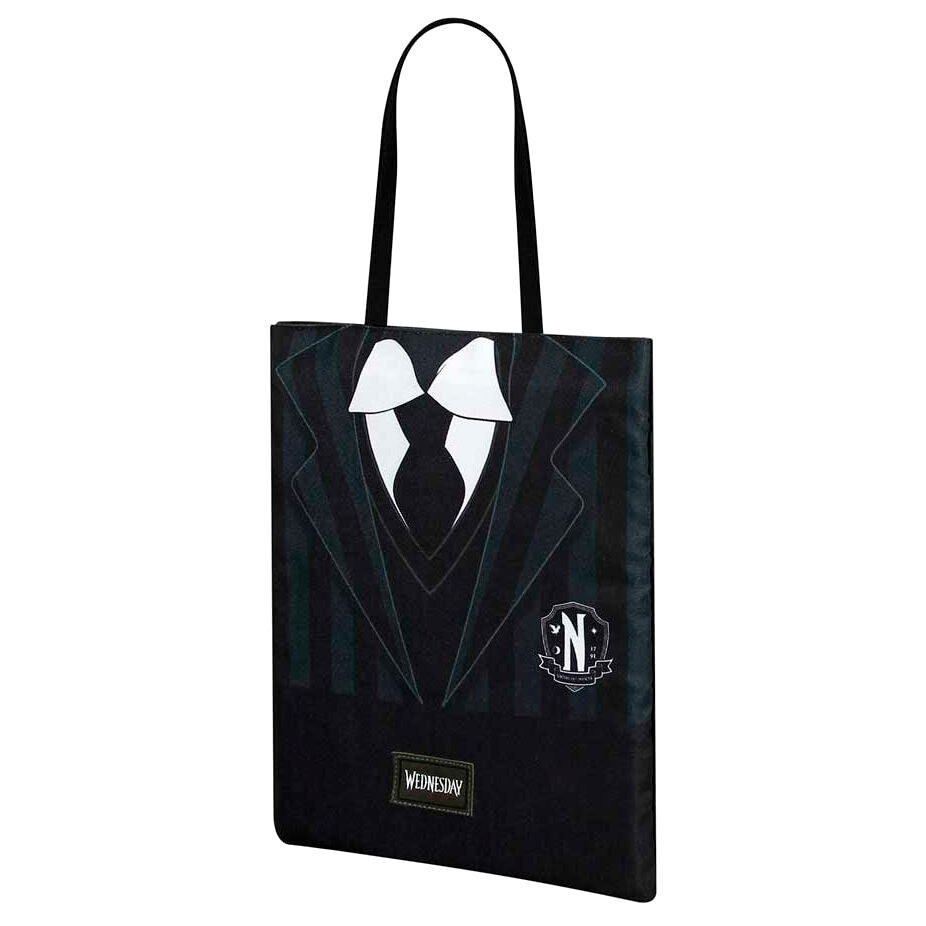 Imagen de Bolsa Shopping Uniform Miercoles parte de nuestra colección en Espadas y más, sitio oficial.