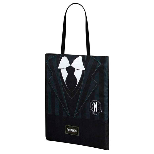 Imagen de Bolsa Shopping Uniform Miercoles parte de nuestra colección en Espadas y más, sitio oficial.