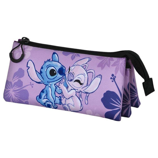 Imagen de Portatodo Stitch & Angel Stitch Disney Triple parte de nuestra colección en Espadas y más, sitio oficial.