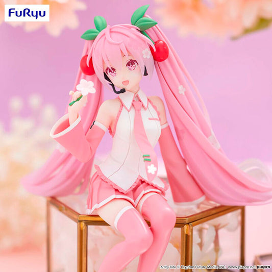 Imagen de Figura Noodle Stopper Sakura Miku 2024 Hatsune Miku 15Cm parte de nuestra colección en Espadas y más, sitio oficial.