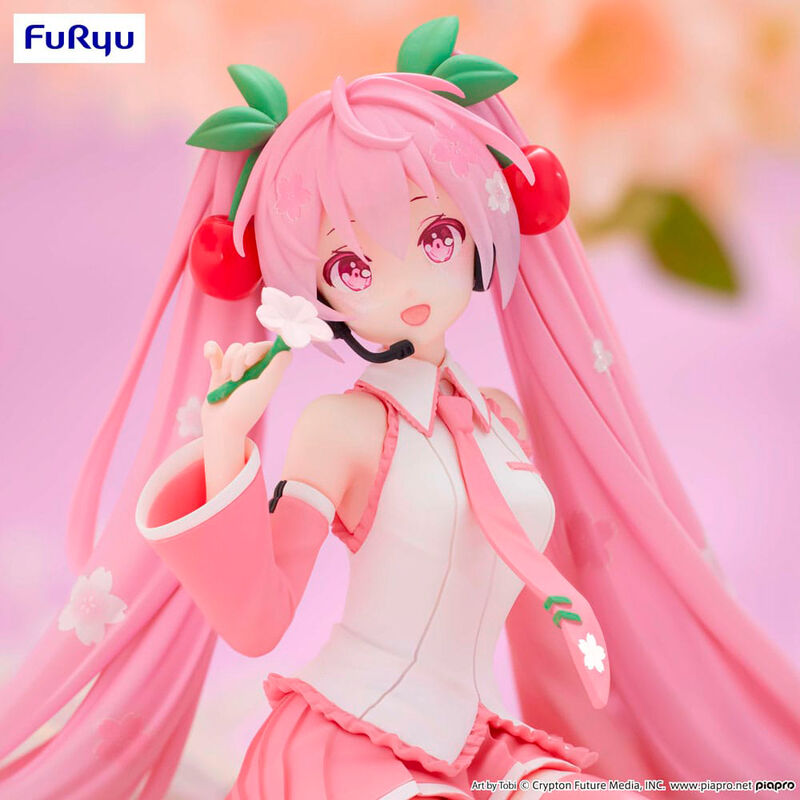 Imagen de Figura Noodle Stopper Sakura Miku 2024 Hatsune Miku 15Cm parte de nuestra colección en Espadas y más, sitio oficial.