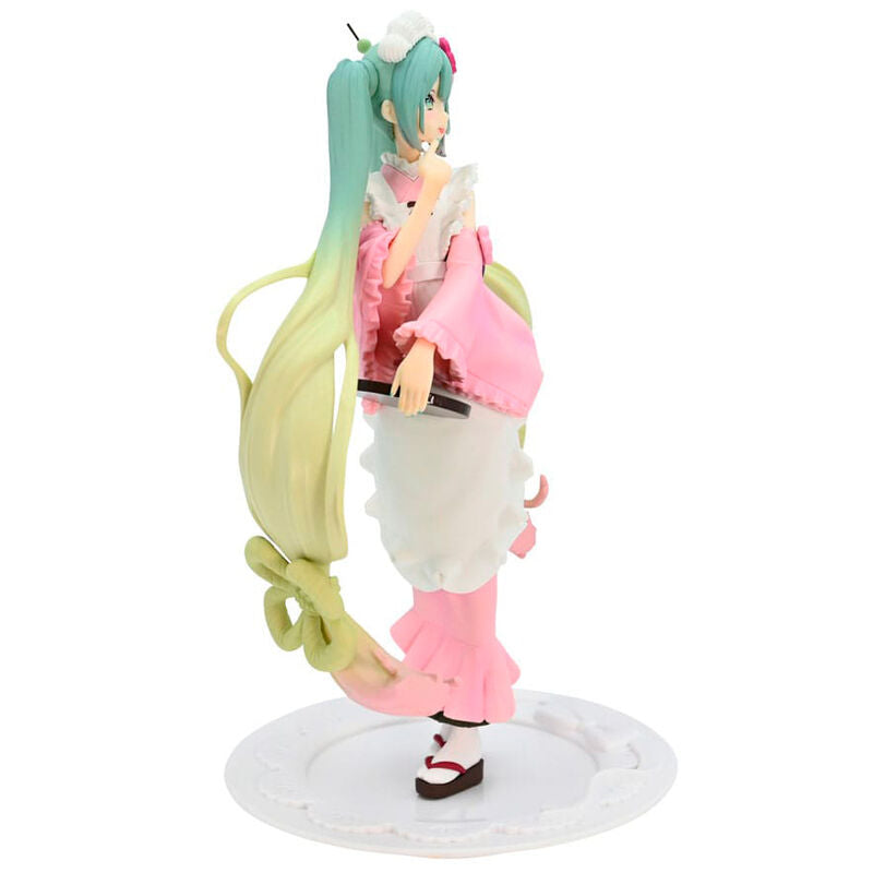 Imagen 3 - Figura Matcha Green Tea Parfait Cherry Blossom Hatsune Miku 20Cm