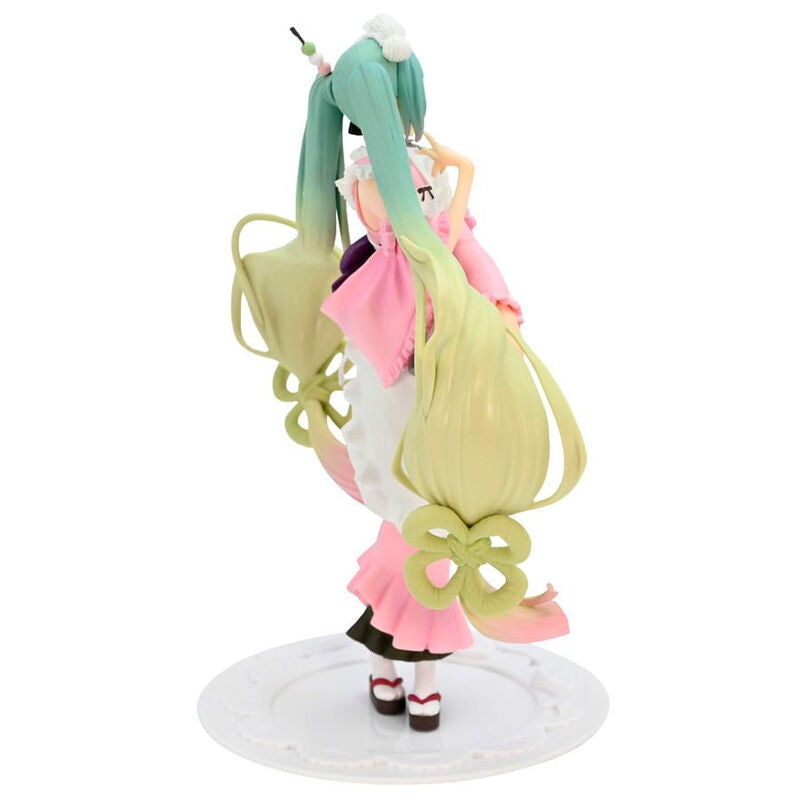 Imagen 4 - Figura Matcha Green Tea Parfait Cherry Blossom Hatsune Miku 20Cm