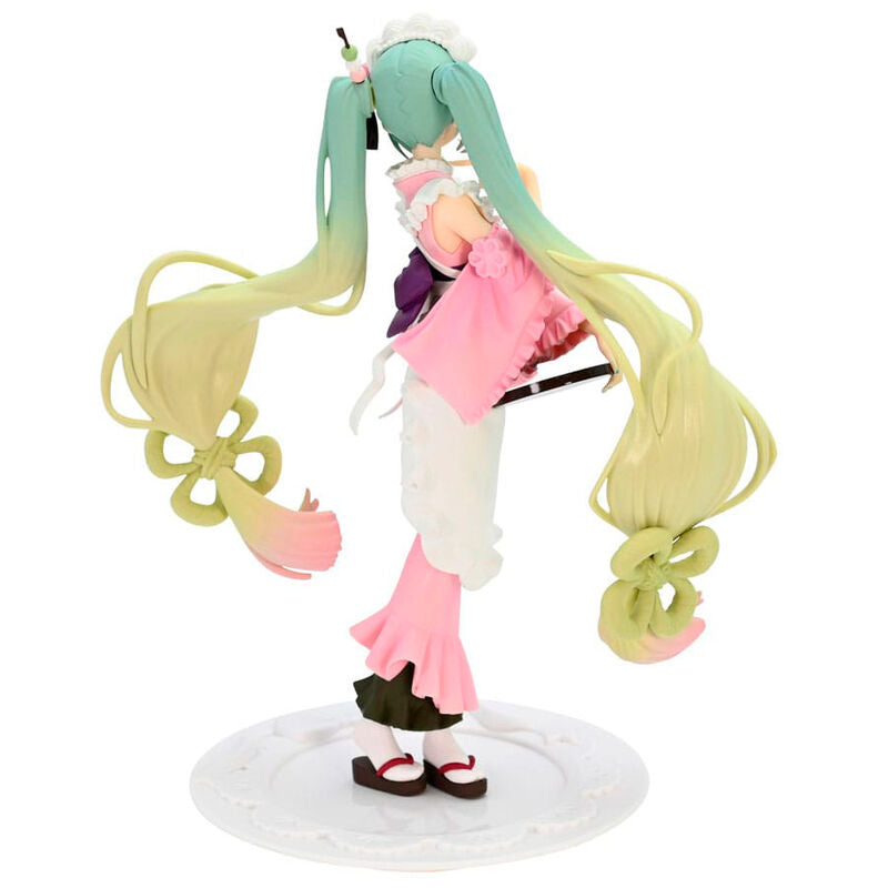 Imagen 5 - Figura Matcha Green Tea Parfait Cherry Blossom Hatsune Miku 20Cm