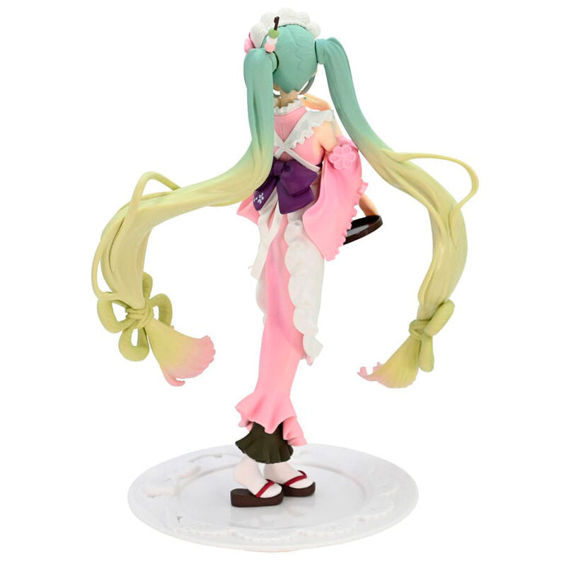 Imagen 6 - Figura Matcha Green Tea Parfait Cherry Blossom Hatsune Miku 20Cm