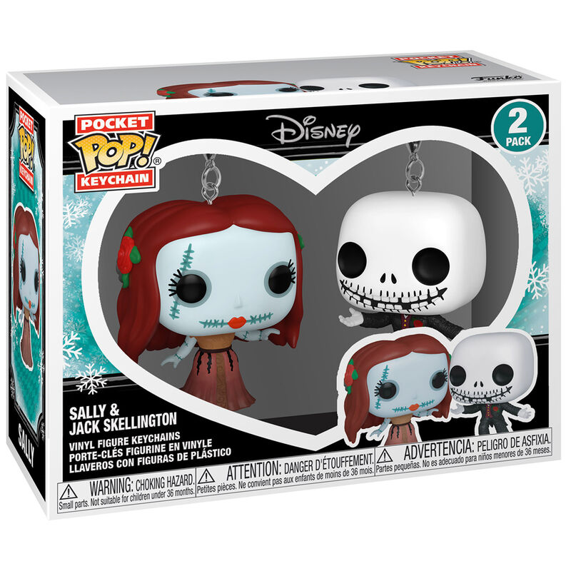 Imagen de Blister Llaveros Pocket Pop Disney Pesadilla Antes De Navidad Jack & Sally parte de nuestra colección en Espadas y más, sitio oficial.