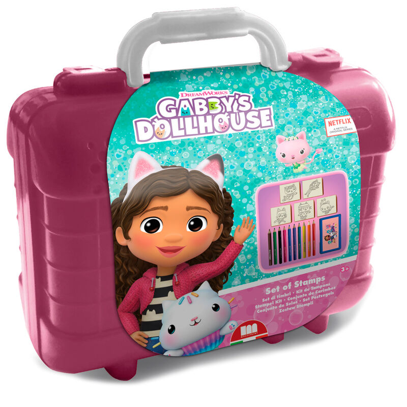 Imagen de Maletin Papeleria La Casa De Muñecas De Gabby 19Pzs parte de nuestra colección en Espadas y más, sitio oficial.