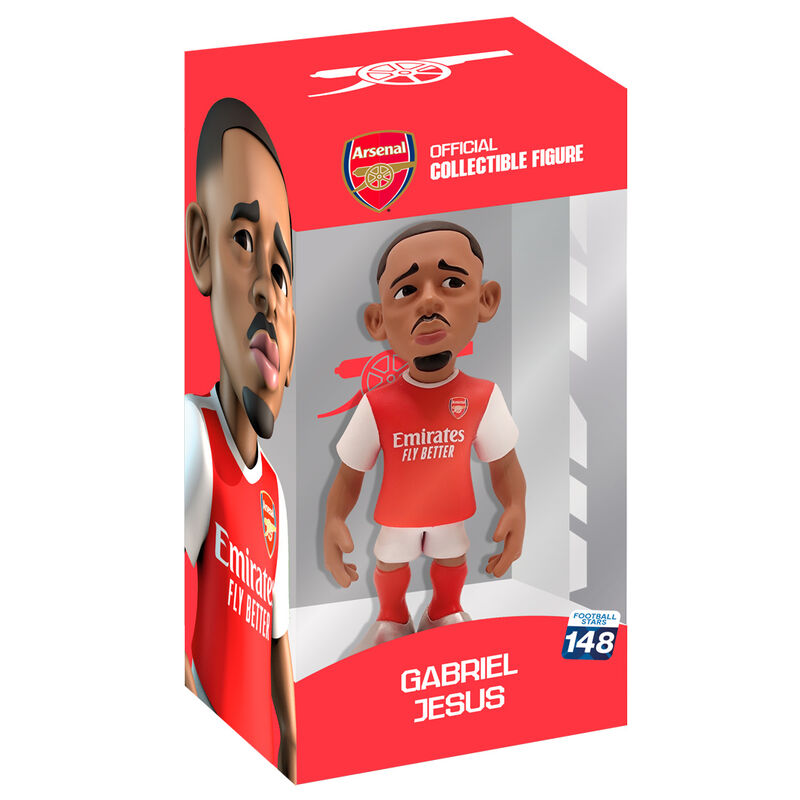 Imagen de Figura Minix Gabriel Jesus Arsenal 12Cm parte de nuestra colección en Espadas y más, sitio oficial.
