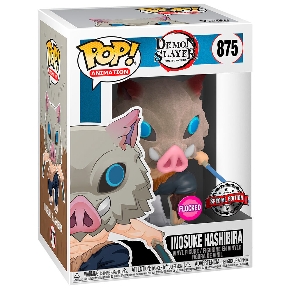 Imagen de Figura Pop Demon Slayer Kimetsu No Yaiba Inosuke Hashibira Exclusive parte de nuestra colección en Espadas y más, sitio oficial.