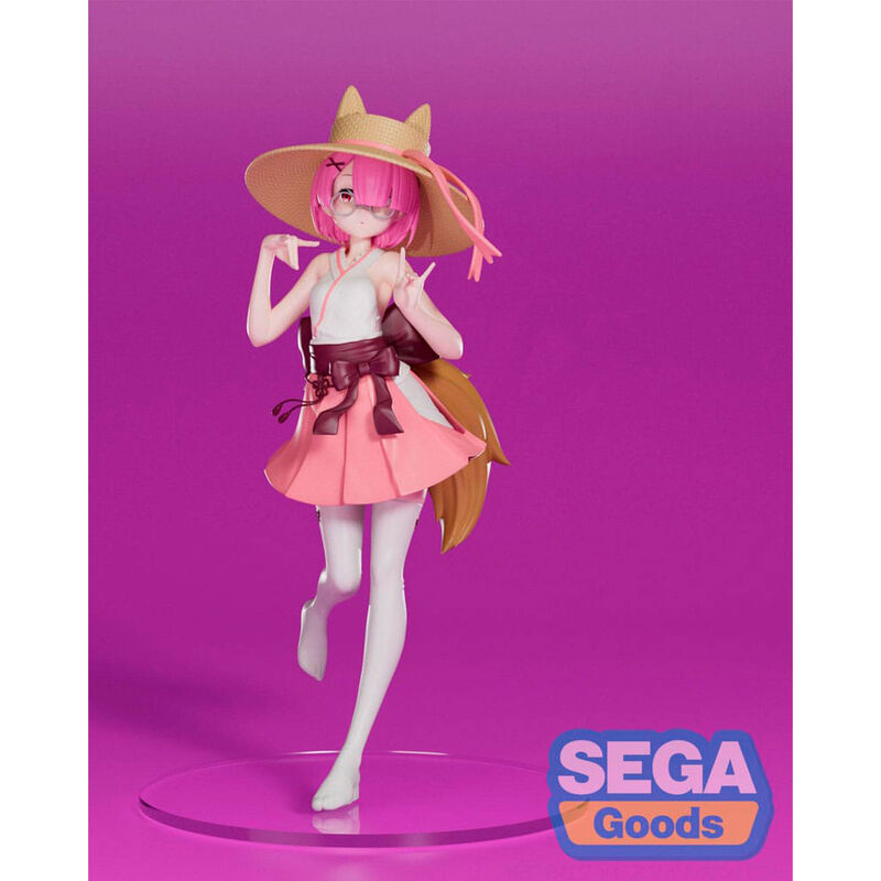 Imagen 1 - Figura Ram Yelping Fox Re:zero Starting Life In Another World 18Cm