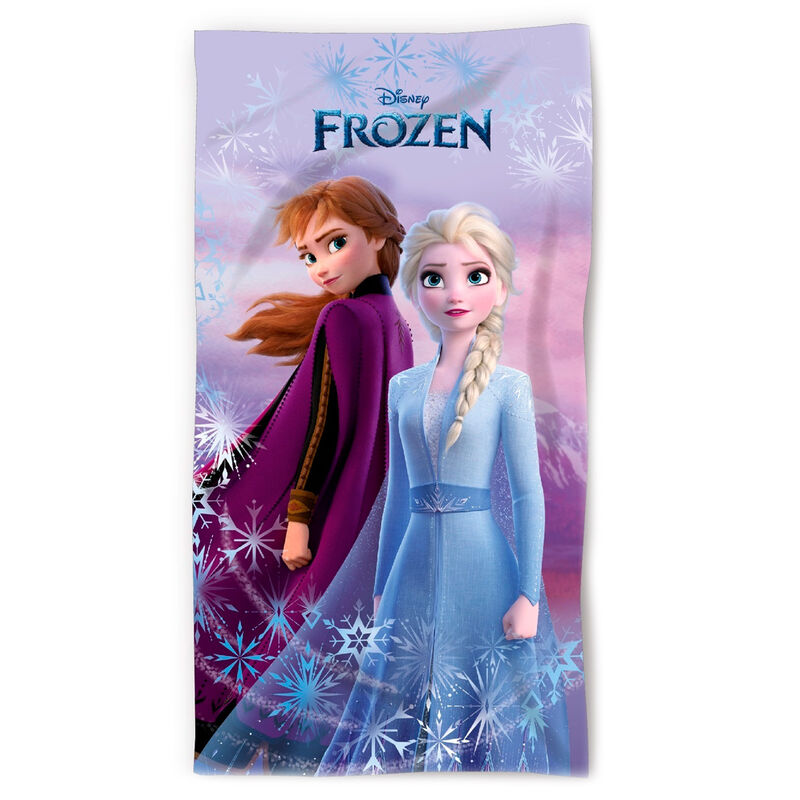 Imagen de Toalla Elsa & Anna Frozen Disney Microfibra parte de nuestra colección en Espadas y más, sitio oficial.