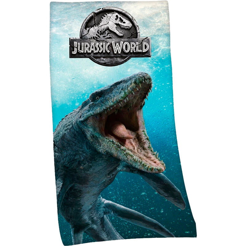Imagen 1 - Toalla Mosasaurus Jurassic World Microfibra