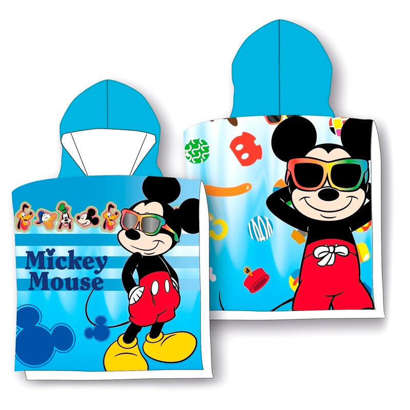 Imagen 1 - Poncho Toalla Mickey Disney Algodon