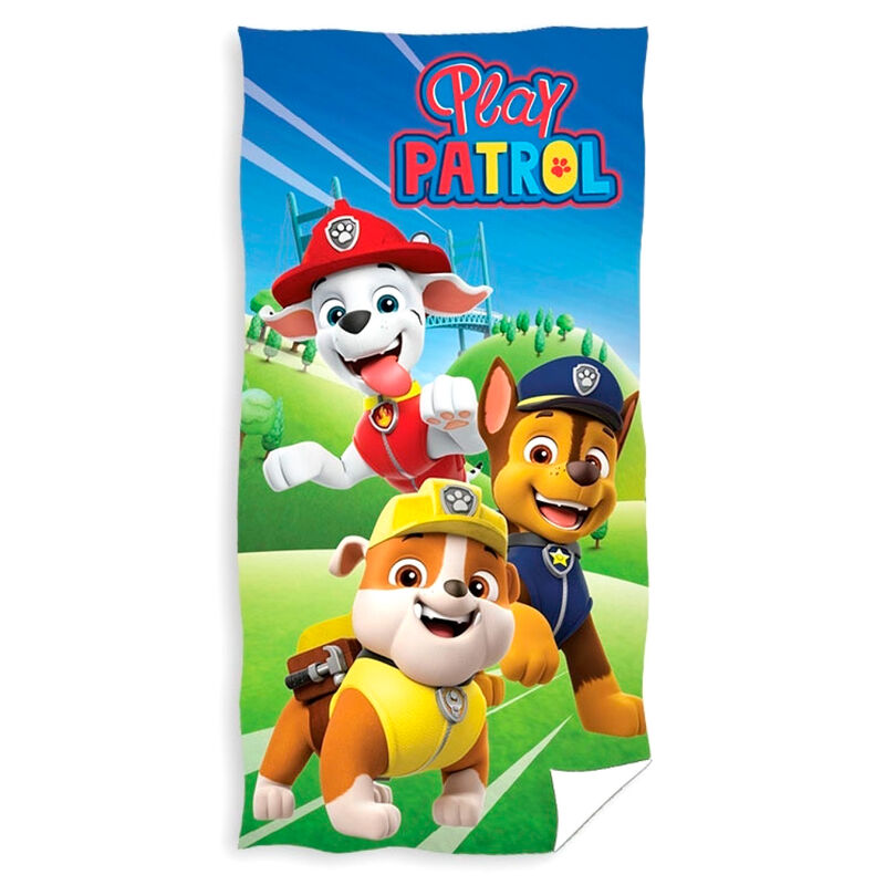 Imagen 1 - Toalla Patrulla Canina Paw Patrol Microfibra