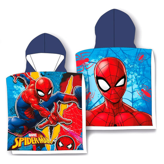 Imagen de Poncho toalla Spiderman Marvel microfibra Facilitada por Espadas y más
