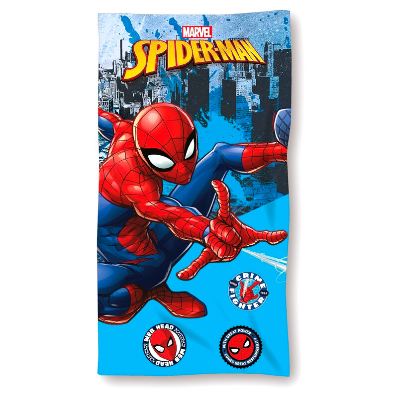 Imagen 1 - Toalla Spiderman Marvel Algodon