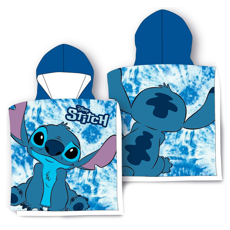 Imagen de Poncho Toalla Stitch Disney Algodon 2 parte de nuestra colección en Espadas y más, sitio oficial.