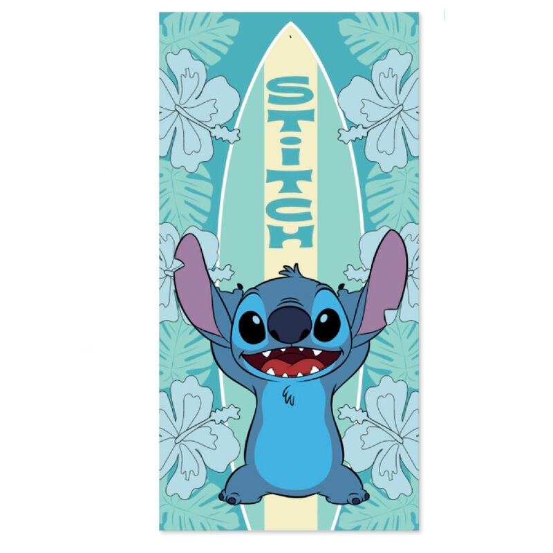 Imagen 1 - Toalla Surf Stitch Disney Algodon