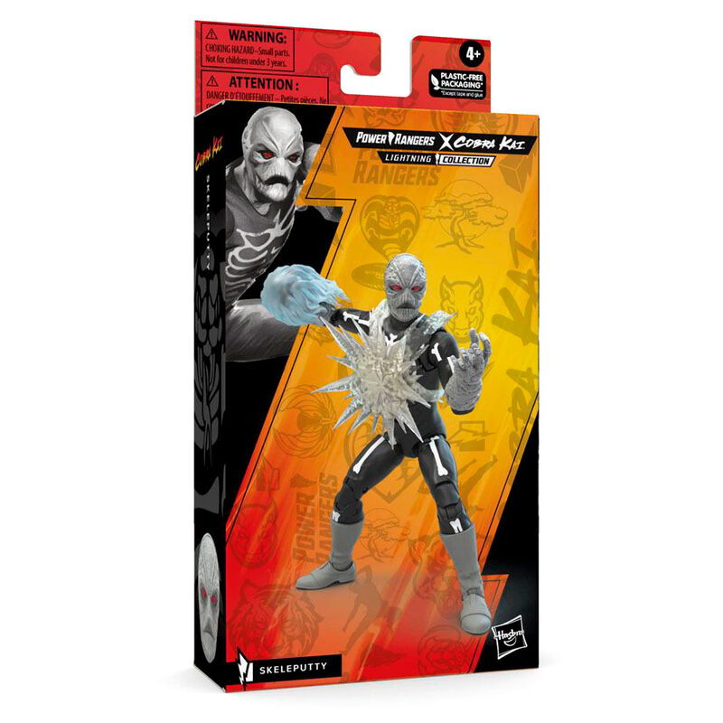 Imagen de Figura Skeleputty Power Rangers X Cobra Kai Lightning 15Cm parte de nuestra colección en Espadas y más, sitio oficial.