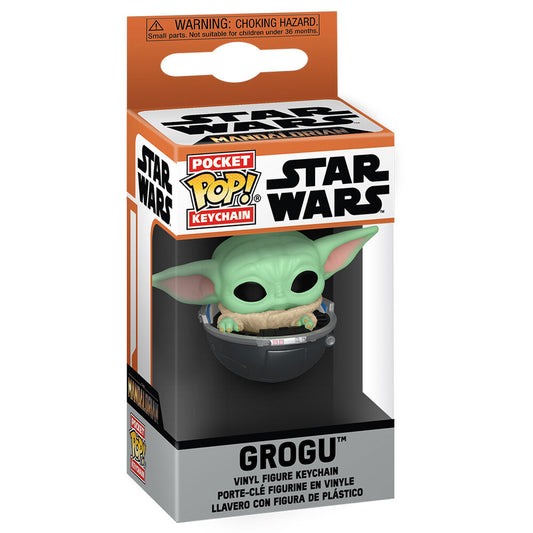 Imagen 2 - Llavero Pocket Pop Star Wars Mandalorian 9 Grogu