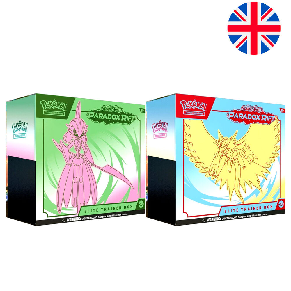 Imagen de Estuche Surtido Juego Cartas Coleccionables Paradox Rift Scarlet & Violet Pokemon Ingles parte de nuestra colección en Espadas y más, sitio oficial.