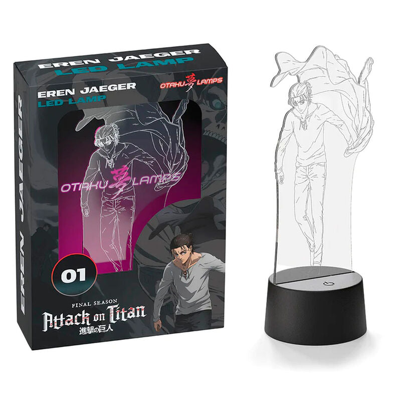 Imagen 1 - Lampara Led Eren Final Season Attack On Titans 20Cm
