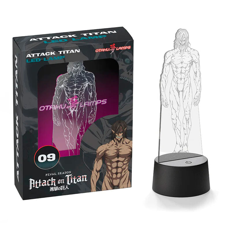 Imagen 1 - Lampara Led Attack Titan Final Season Attack On Titans 20Cm