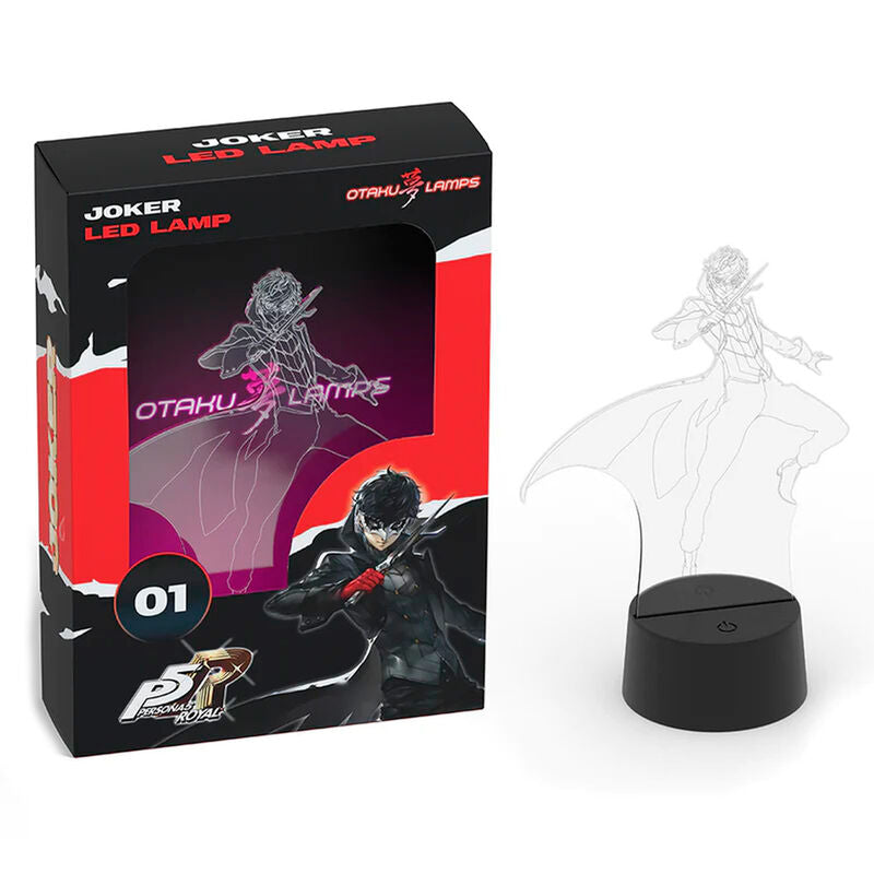 Imagen 1 - Lampara Led Joker Persona 5 Royal 20Cm