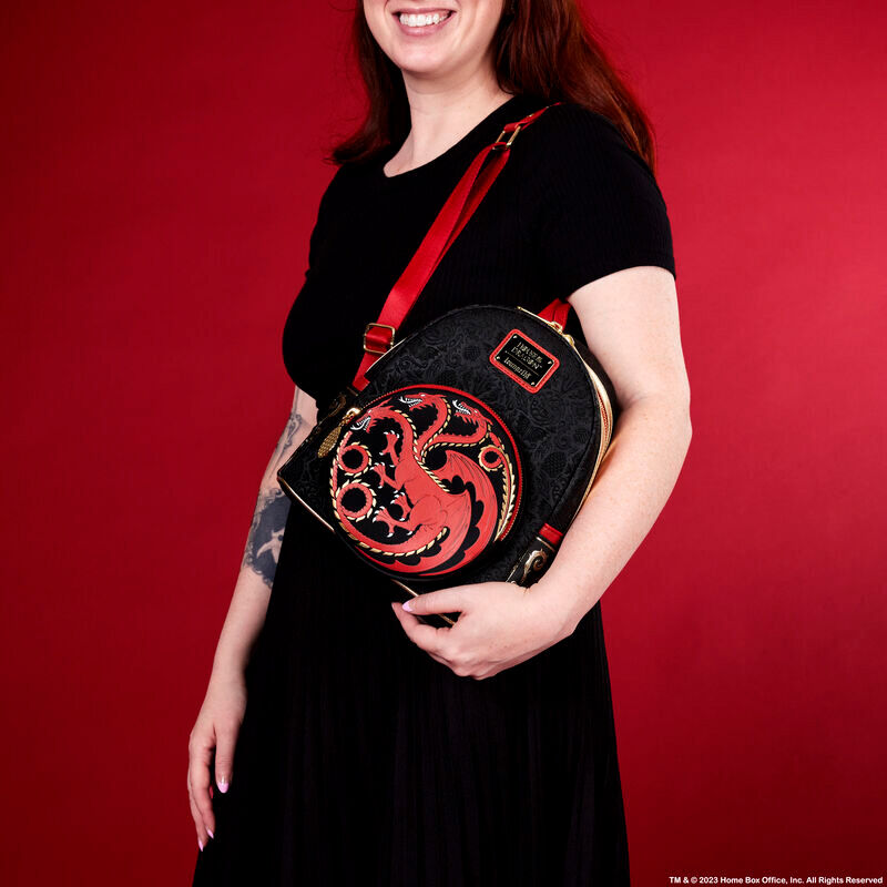 Imagen 7 - Mochila Targaryen La Casa Del Dragon Juego De Tronos Loungefly 26Cm