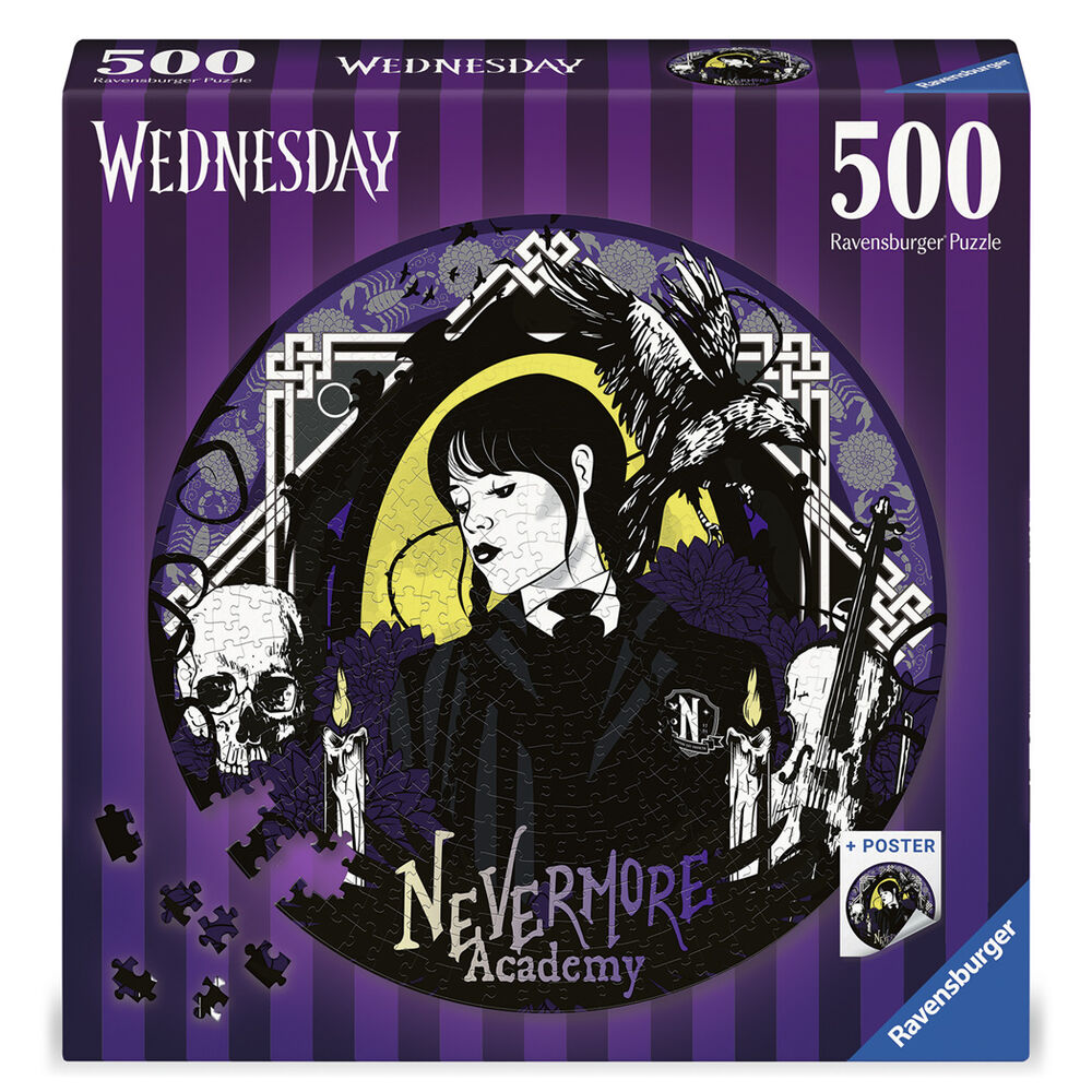 Imagen 2 - Puzzle Miercoles Wednesday 500Pzs