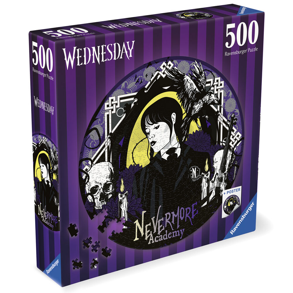Imagen 3 - Puzzle Miercoles Wednesday 500Pzs