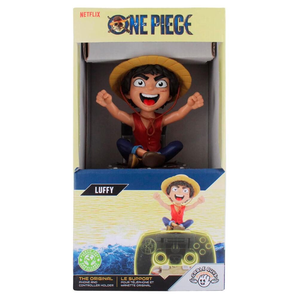 Imagen 6 - Cable Guy Soporte Sujecion Luffy One Piece 20Cm