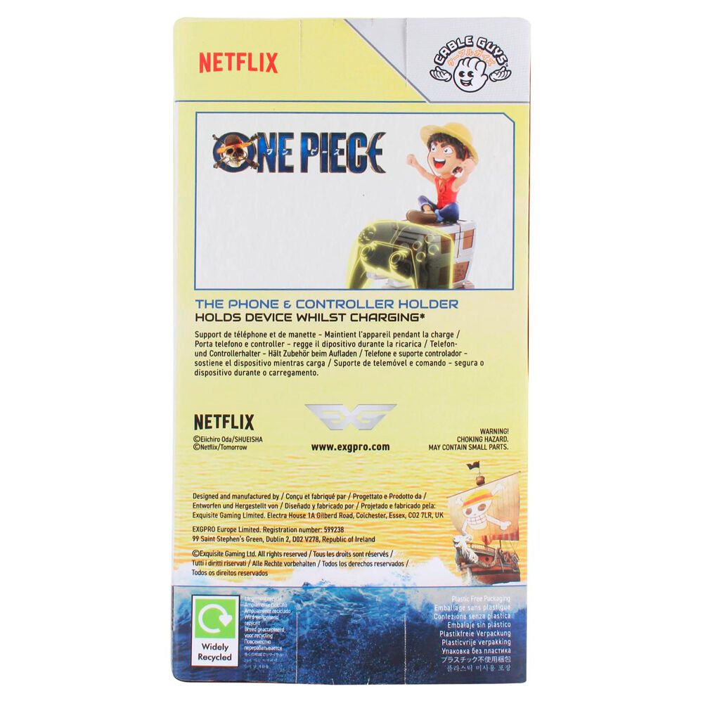 Imagen 8 - Cable Guy Soporte Sujecion Luffy One Piece 20Cm