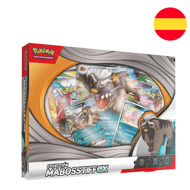 Imagen 1 - Blister Cartas Mabosstiff Ex Pokemon Español