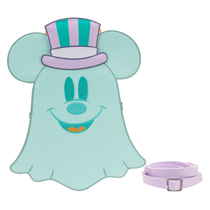 Imagen de Bolso Fantasma Mickey & Minnie Disney Loungefly parte de nuestra colección en Espadas y más, sitio oficial.