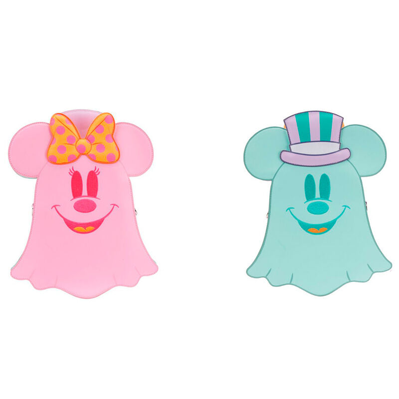 Imagen de Bolso Fantasma Mickey & Minnie Disney Loungefly parte de nuestra colección en Espadas y más, sitio oficial.