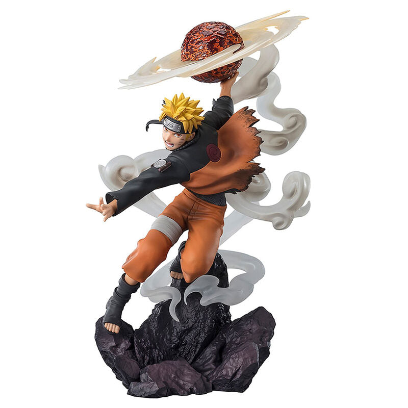 Imagen de Figura Figuarts Zero Naruto Uzumaki Sage Lava Release Rasenshuriken Naruto Shippuden 24Cm parte de nuestra colección en Espadas y más, sitio oficial.